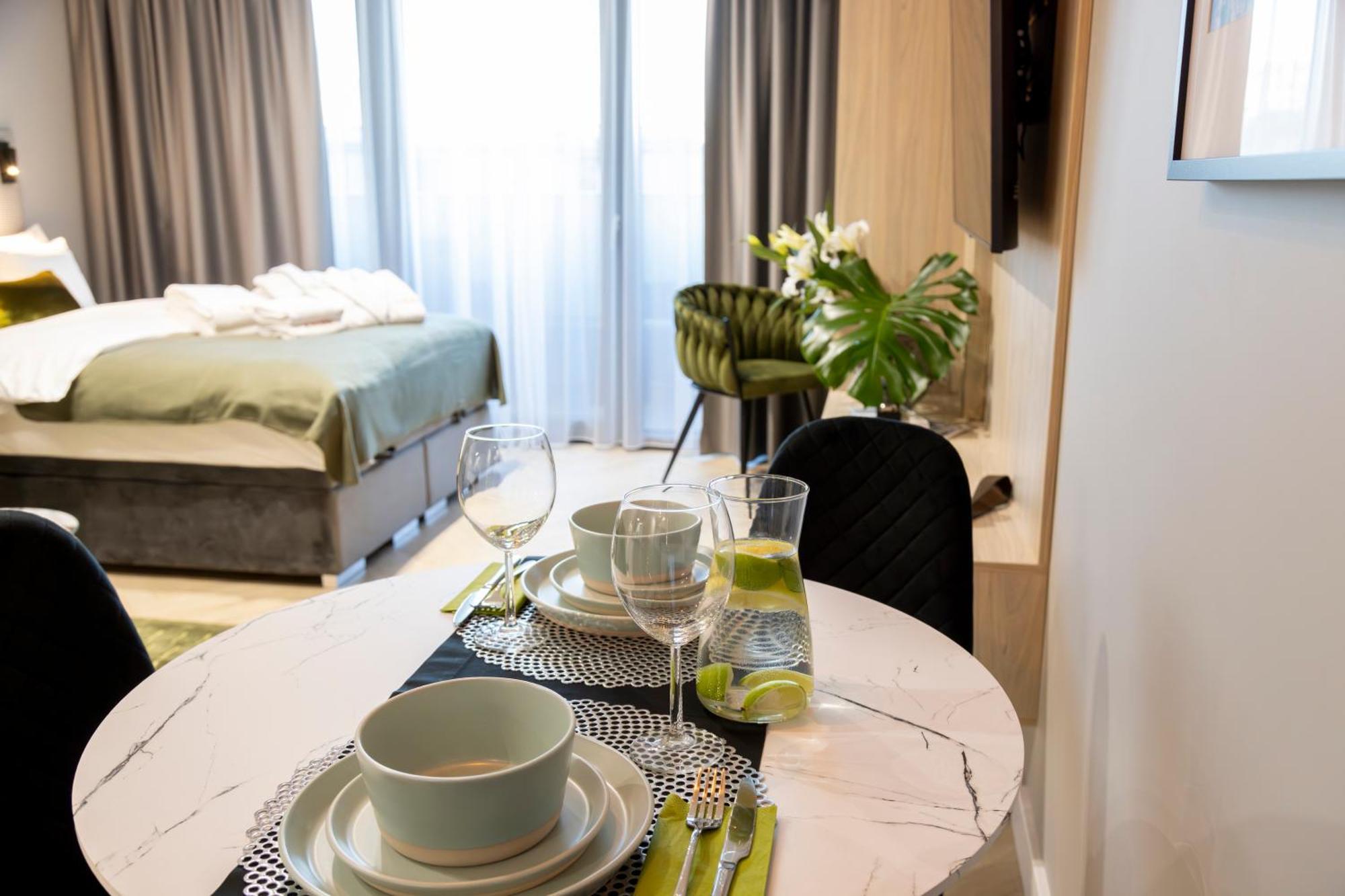 Kaleo Apartments - Hanza Tower Szczecin Bagian luar foto