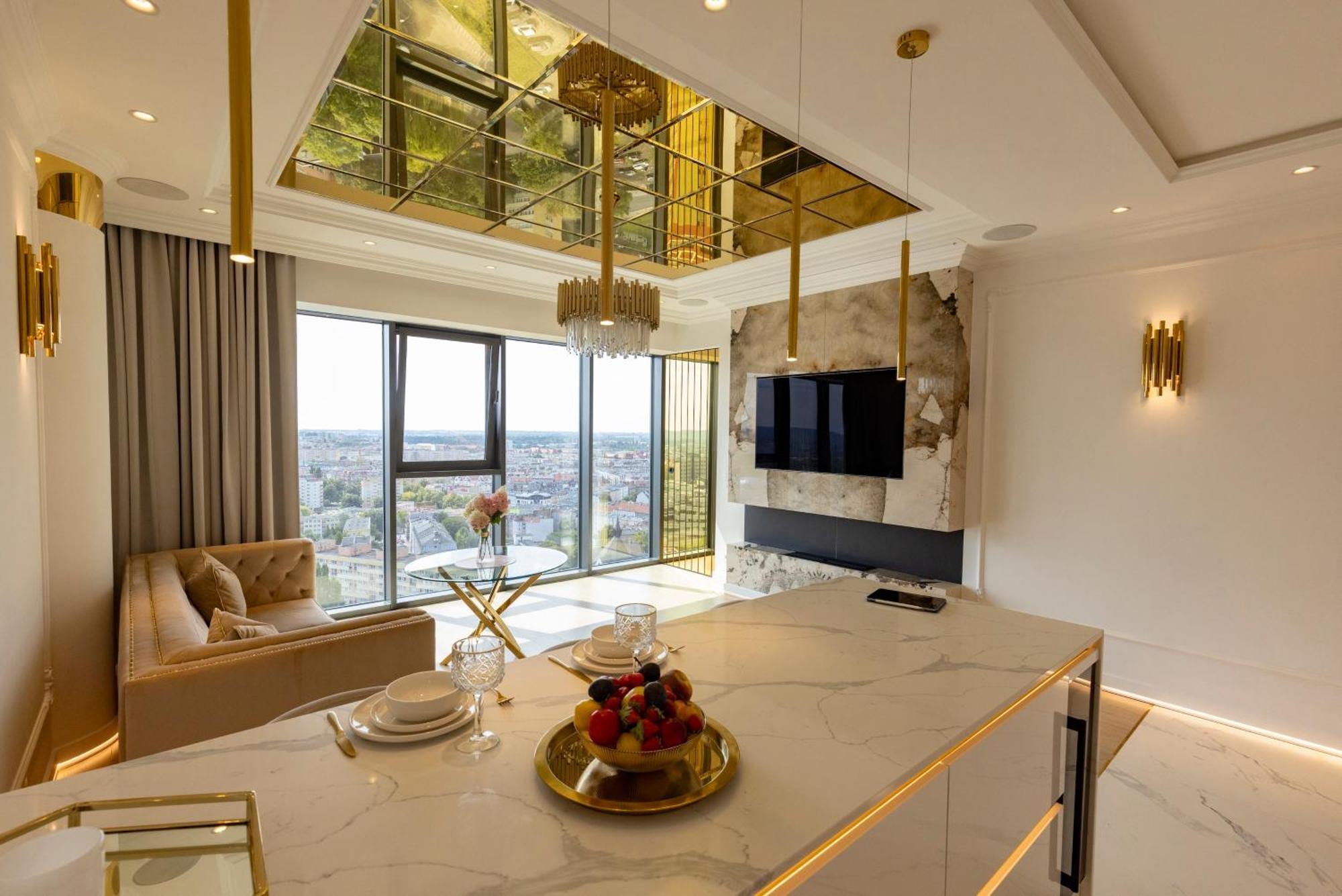 Kaleo Apartments - Hanza Tower Szczecin Bagian luar foto