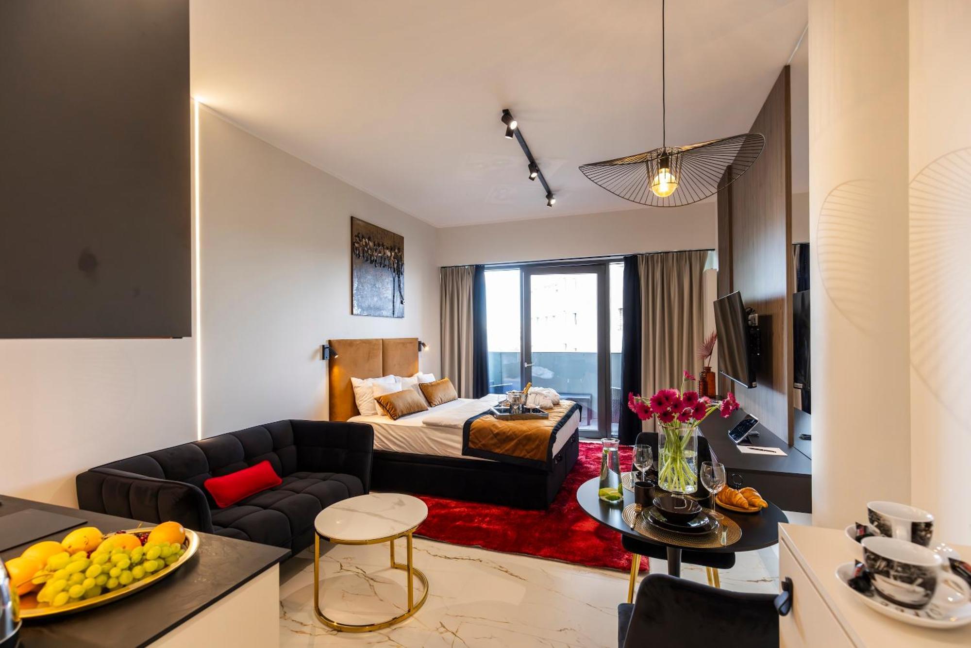 Kaleo Apartments - Hanza Tower Szczecin Bagian luar foto